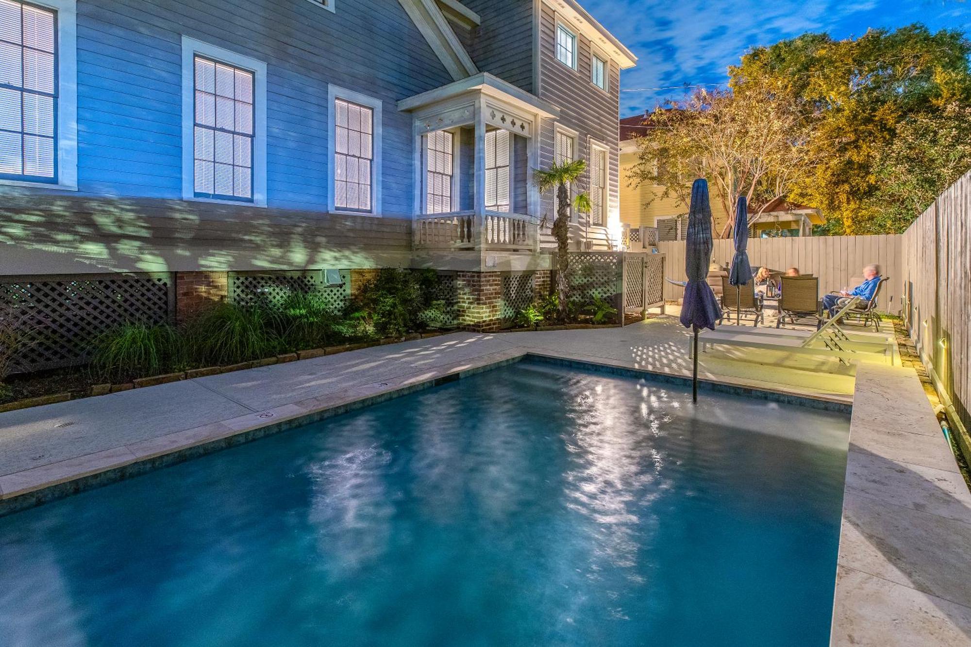 Historic 1871 Coastal Breeze With Heated Pool - Restoring Galveston Villa Kültér fotó